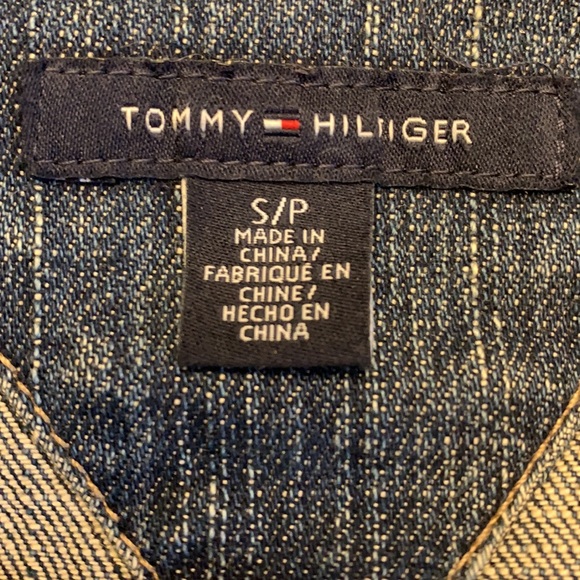 Tommy Hilfiger Stonewashed Fitted Jeans Jacket S - Picture 4 of 6
